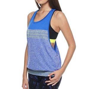 Nike Breathe Women's Running Blue Dri-Fit Tank Top Size Small
